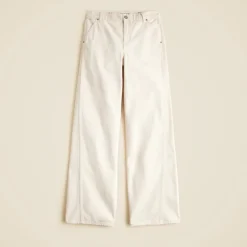 Utility low-rise wide-leg jean