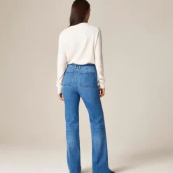 Vintage flare jean with flap pockets