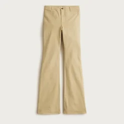 Vintage flare pant in washed twill