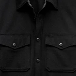 Wallace & Barnes CPO shirt in wool blend