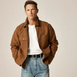 Wallace & Barnes duck canvas utility jacket
