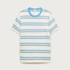 Wallace & Barnes heritage-weight cotton T-shirt in stripe
