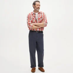 Wallace & Barnes selvedge officer chino pant