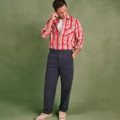 Wallace & Barnes selvedge officer chino pant