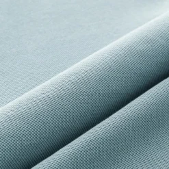 Washed piqué long-sleeve pocket T-shirt