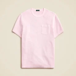 Washed piqué pocket T-shirt