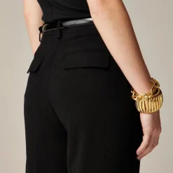 Wide-leg Essential pant in city crepe