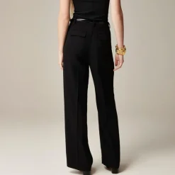 Wide-leg Essential pant in city crepe