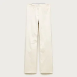 Wide-leg trouser in chino