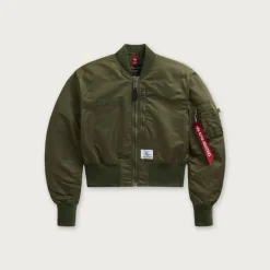 Women's Alpha Industries® L-2B GEN II cropped flight jacket