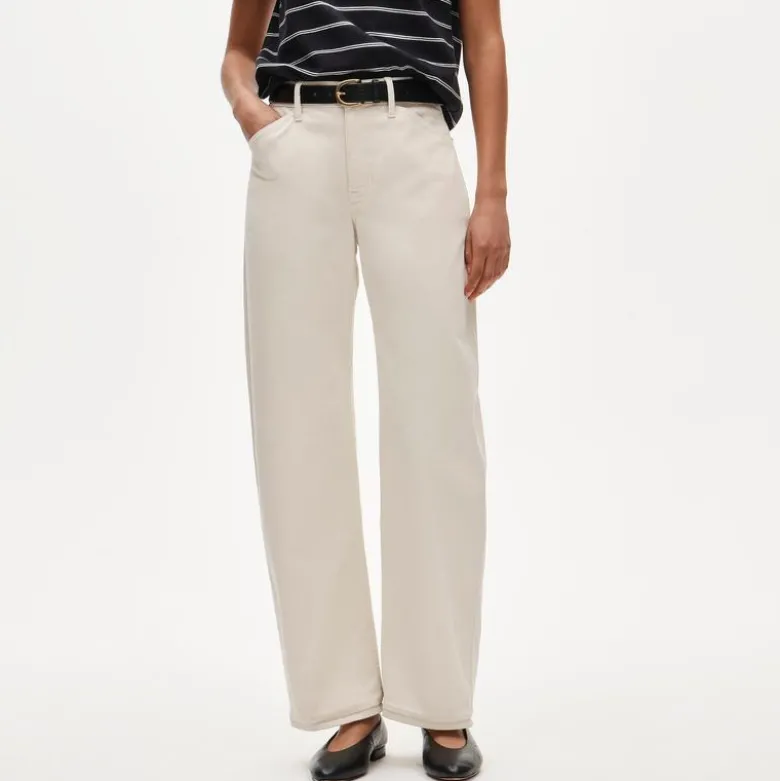 Zoe barrel pant in chino