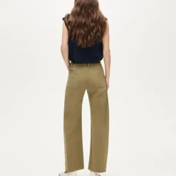 Zoe barrel pant in chino