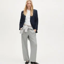 Zoe barrel sweatpant in heritage terry